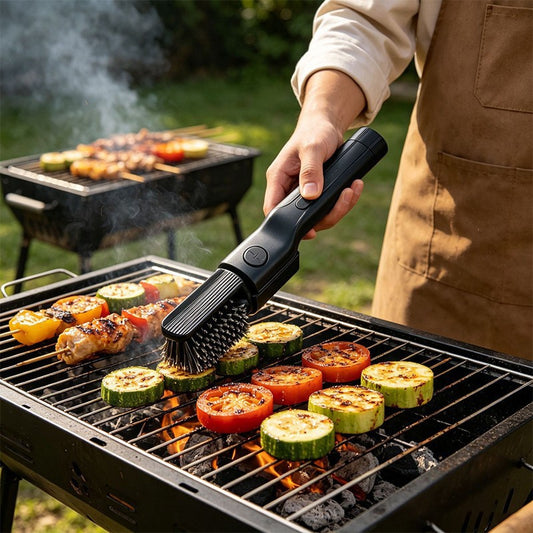 Electric Barbecue Grill Cleaning Brush